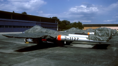 Photo ID 84272 by Joop de Groot. Switzerland Air Force De Havilland DH 100 Vampire FB 6, J 1127