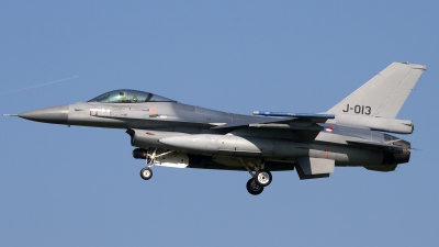 Photo ID 86144 by Niels Roman / VORTEX-images. Netherlands Air Force General Dynamics F 16AM Fighting Falcon, J 013