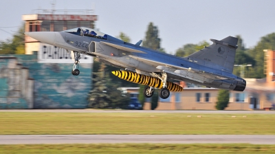 Photo ID 85110 by Zdenek Ziegler. Czech Republic Air Force Saab JAS 39C Gripen, 9244