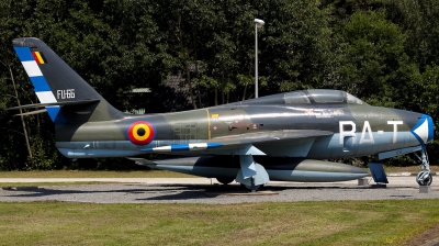 Photo ID 84819 by Tim Van den Boer. Belgium Air Force Republic F 84F Thunderstreak, FU 66