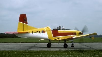Photo ID 85211 by Joop de Groot. Netherlands Air Force Pilatus PC 7 Turbo Trainer, L 08