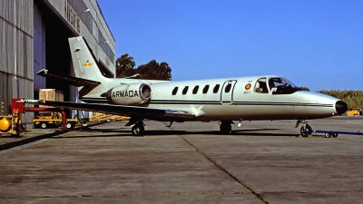 Photo ID 86149 by Carl Brent. Spain Navy Cessna 550 Citation II, U 20 3