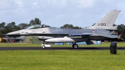 Photo ID 86795 by Niels Roman / VORTEX-images. Netherlands Air Force General Dynamics F 16AM Fighting Falcon, J 013