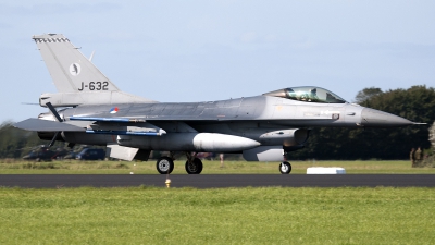 Photo ID 86428 by Niels Roman / VORTEX-images. Netherlands Air Force General Dynamics F 16AM Fighting Falcon, J 632