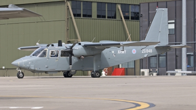 Photo ID 10854 by Maarten Peters. UK Army Britten Norman Islander AL1 BN 2T, ZG848