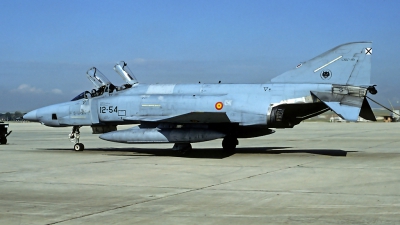 Photo ID 85686 by Carl Brent. Spain Air Force McDonnell Douglas RF 4C Phantom II, CR 12 45