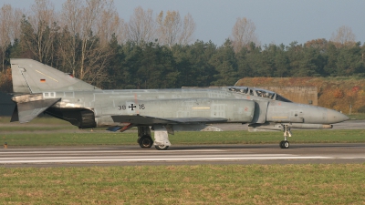 Photo ID 85945 by Toon Cox. Germany Air Force McDonnell Douglas F 4F Phantom II, 38 16