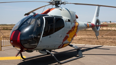 Photo ID 86097 by Jan Eenling. Spain Air Force Eurocopter EC 120B Colibri, HE 25 15