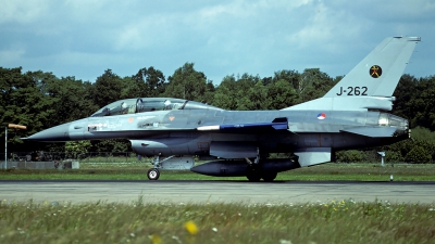 Photo ID 86051 by Carl Brent. Netherlands Air Force General Dynamics F 16B Fighting Falcon, J 262