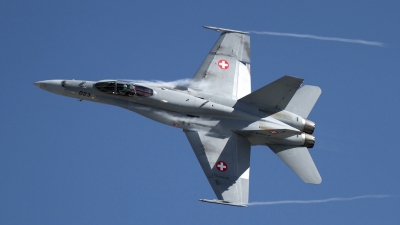 Photo ID 86302 by Agata Maria Weksej. Switzerland Air Force McDonnell Douglas F A 18C Hornet, J 5023