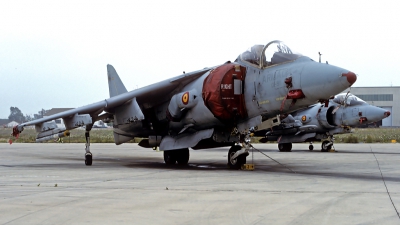 Photo ID 86405 by Carl Brent. Spain Navy McDonnell Douglas AV 8B Harrier II, VA 1A 22
