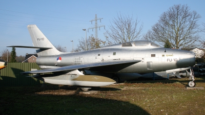 Photo ID 86787 by Toon Cox. Belgium Air Force Republic F 84F Thunderstreak, FU 10