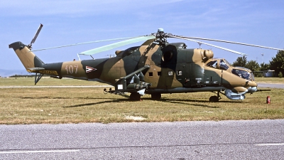 Photo ID 86862 by Carl Brent. Hungary Air Force Mil Mi 24D, 107