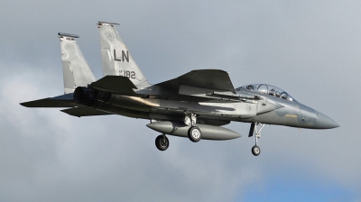 Photo ID 87118 by Mike Griffiths. USA Air Force McDonnell Douglas F 15D Eagle, 86 0182