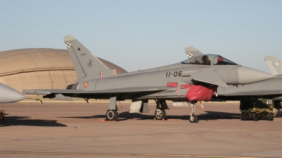 Photo ID 88501 by Chris Albutt. Spain Air Force Eurofighter C 16 Typhoon EF 2000S, C 16 26