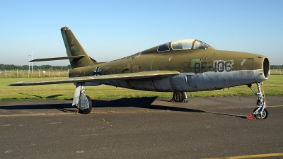 Photo ID 11120 by Jörg Pfeifer. Germany Air Force Republic F 84F Thunderstreak, BF 106