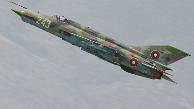 Photo ID 87923 by Alex van Noye. Bulgaria Air Force Mikoyan Gurevich MiG 21bis SAU, 243