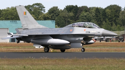 Photo ID 88150 by Niels Roman / VORTEX-images. Belgium Air Force General Dynamics F 16BM Fighting Falcon, FB 21