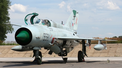 Photo ID 88109 by Jiri Sofilkanic. Czech Republic Air Force Mikoyan Gurevich MiG 21MFN, 5581