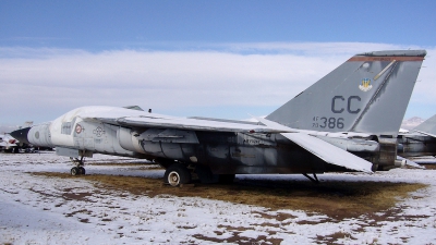 Photo ID 88354 by Peter Boschert. USA Air Force General Dynamics F 111F Aardvark, 70 2386