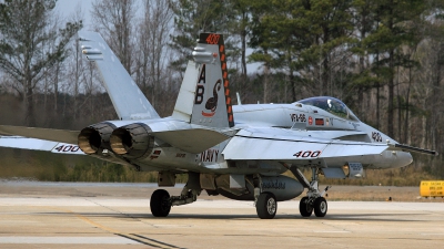 Photo ID 88627 by David F. Brown. USA Navy McDonnell Douglas F A 18C Hornet, 165200