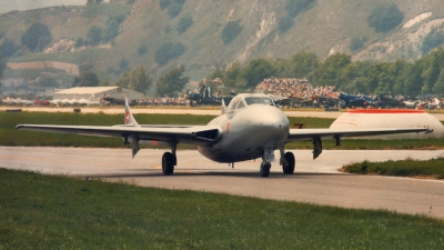 Photo ID 88847 by Martin Thoeni - Powerplanes. Switzerland Air Force De Havilland DH 115 Vampire T 55, U 1217