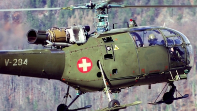 Photo ID 88599 by Sven Zimmermann. Switzerland Air Force Aerospatiale SA 319B Alouette III, V 284