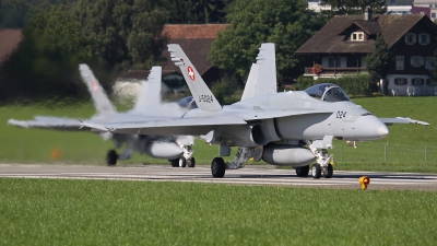 Photo ID 88608 by Andreas Weber. Switzerland Air Force McDonnell Douglas F A 18C Hornet, J 5024