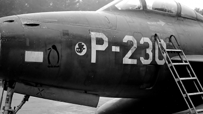 Photo ID 89814 by rob martaré. Netherlands Air Force Republic F 84F Thunderstreak, P 230
