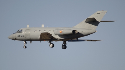 Photo ID 89989 by Armando Tuñon. Spain Air Force Dassault Falcon Mystere 20ECM, TM 11 4