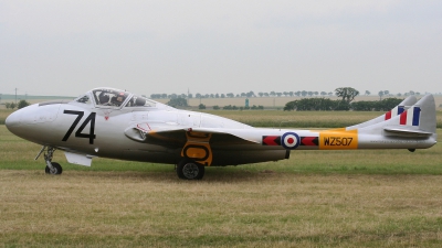 Photo ID 89710 by Milos Ruza. Private Private De Havilland DH 115 Vampire T 11, WZ507