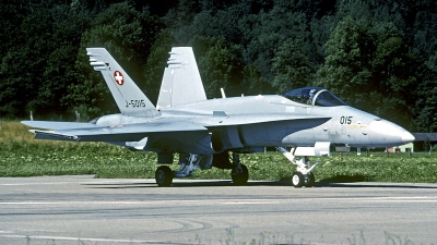 Photo ID 89670 by Carl Brent. Switzerland Air Force McDonnell Douglas F A 18C Hornet, J 5015