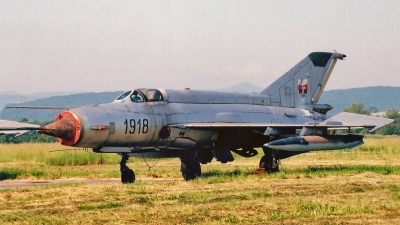 Photo ID 89741 by Roman Mr.MiG. Slovakia Air Force Mikoyan Gurevich MiG 21R, 1918