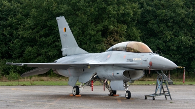 Photo ID 90152 by Jan Eenling. Belgium Air Force General Dynamics F 16BM Fighting Falcon, FB 24