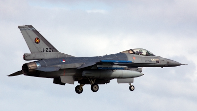 Photo ID 90173 by Jan Eenling. Netherlands Air Force General Dynamics F 16AM Fighting Falcon, J 207