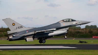 Photo ID 90712 by Jan Eenling. Netherlands Air Force General Dynamics F 16AM Fighting Falcon, J 635