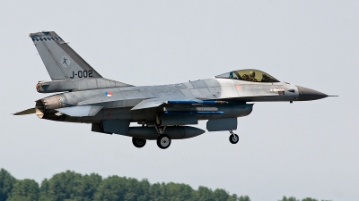 Photo ID 90847 by Jan Eenling. Netherlands Air Force General Dynamics F 16AM Fighting Falcon, J 002