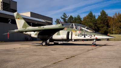 Photo ID 11539 by Jörg Pfeifer. Germany Air Force Dassault Dornier Alpha Jet A, 40 54