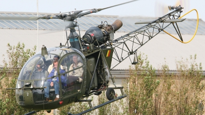 Photo ID 11557 by Soetkin Vandecandelaere. Belgium Air Force Sud Aviation SE 3130 Alouette II, A64