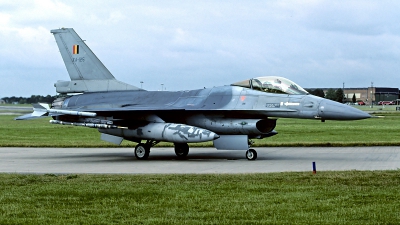 Photo ID 90908 by Carl Brent. Belgium Air Force General Dynamics F 16AM Fighting Falcon, FA 125