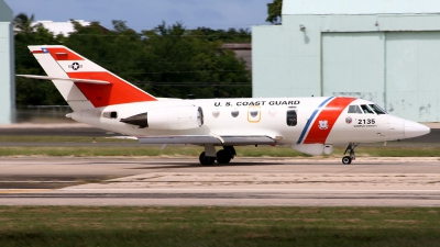 Photo ID 11591 by Victor M Gonzalez. USA Coast Guard Dassault Falcon HU 25C Guardian, 2135