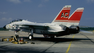 Photo ID 91181 by David F. Brown. USA Navy Grumman F 14A Tomcat, 161149