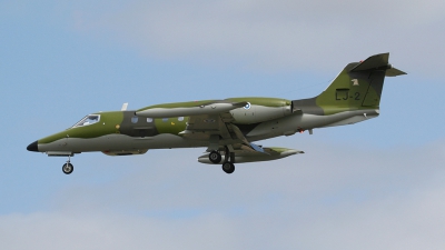 Photo ID 91678 by Barry Swann. Finland Air Force Learjet 35A, LJ 2