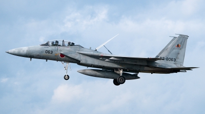 Photo ID 91799 by Pieter Stroobach. Japan Air Force McDonnell Douglas F 15DJ Eagle, 82 8063