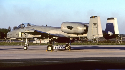 Photo ID 91752 by Carl Brent. USA Air Force Fairchild A 10A Thunderbolt II, 81 0978