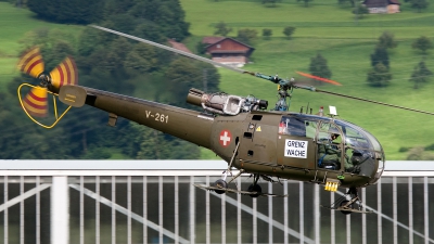 Photo ID 92080 by Jan Eenling. Switzerland Air Force Aerospatiale SA 316B Alouette III, V 261