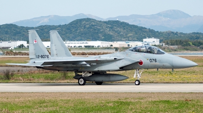 Photo ID 92029 by Pieter Stroobach. Japan Air Force McDonnell Douglas F 15DJ Eagle, 12 8076