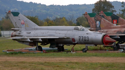 Photo ID 92011 by Roman Mr.MiG. Slovakia Air Force Mikoyan Gurevich MiG 21MF, 7703