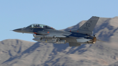Photo ID 92233 by Peter Boschert. USA Air Force General Dynamics F 16D Fighting Falcon, 90 0835