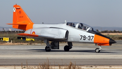 Photo ID 92841 by Carl Brent. Spain Air Force CASA C 101EB Aviojet, E 25 37